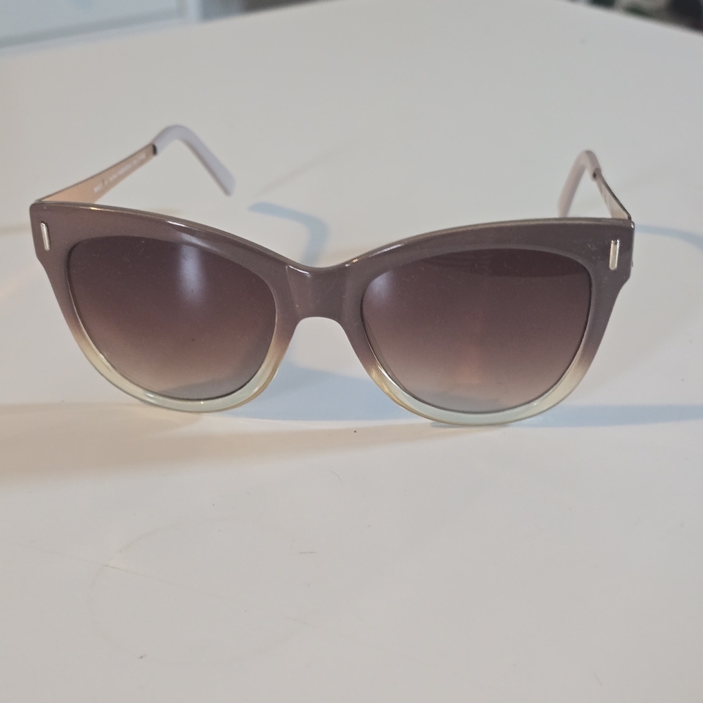 Stylish Gradient Sunglasses Brown Lenses